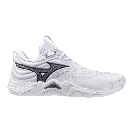 Mizuno Wave Momentum Elite blanche - Chaussure de Volley