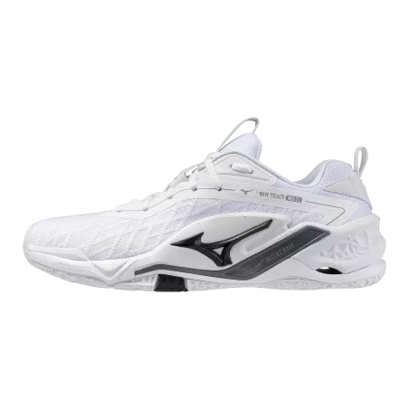 Mizuno Wave Stealth Neo 2.1 Blanche - Chaussure Handball