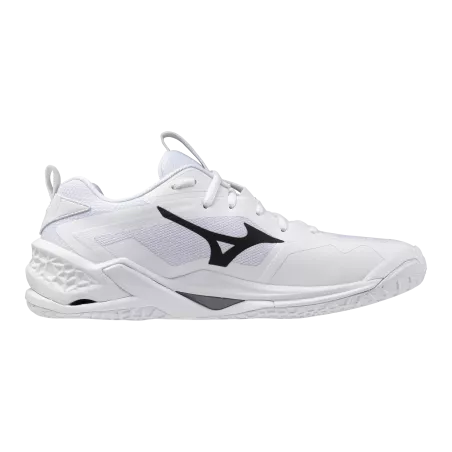 Mizuno Wave Stealth Neo 2.1 Blanche - Chaussure Handball