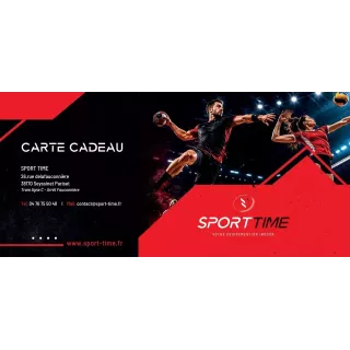 Carte cadeau Sport-time