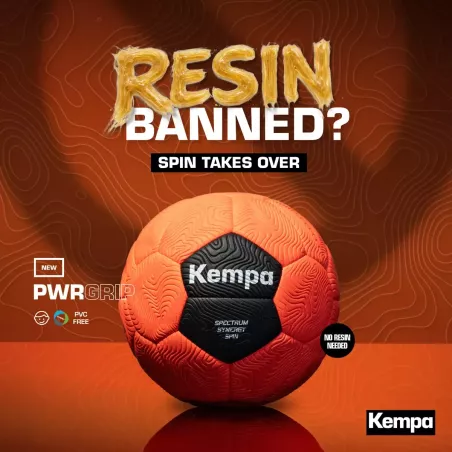 Ballon handball Kempa Synergy Spin orange | Sport Time