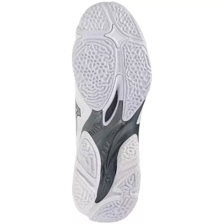Chaussures Mizuno Volley Wave Lightning Elite blanche | Sport Time