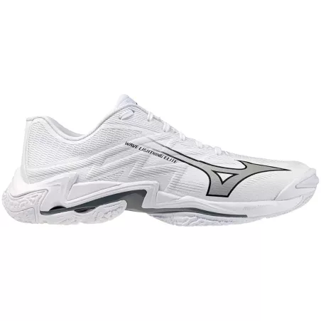 Chaussures Mizuno Volley Wave Lightning Elite blanche | Sport Time