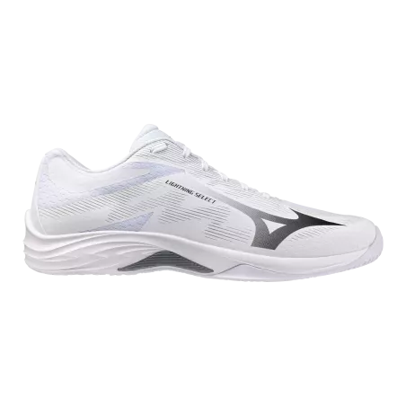 Mizuno Wave Lightning Select Homme Blanche - Indoor