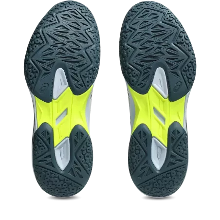 Asics Gel-Powerbreak Enfant Blanche - Chaussures handball