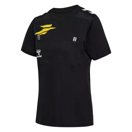 Maillot arbitre Hummel femme officiel FFHB noir | Sport time