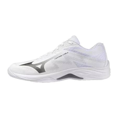 Mizuno Lightning Star enfant Blanche - Chaussures Indoor