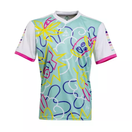 Maillot handball Select Graffitti bleu | Sport Time