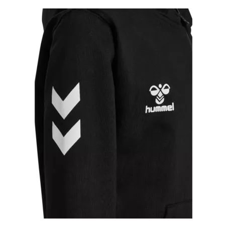 Sweat à capuche zippé Hummel USSE noir | Sport Time