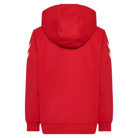 Sweat à capuche zippé Hummel USSE rouge | Sport Time