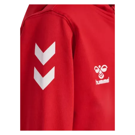 Sweat à capuche zippé Hummel USSE rouge | Sport Time