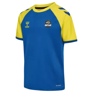 Maillot Hummel Meylan HB bleu/jaune Unisex - Enfant | Sport Time