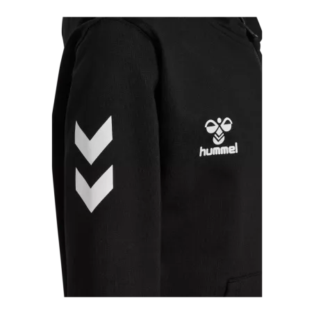 Sweat zippé Hummel Meylan HB noir Homme - Femme - Enfant