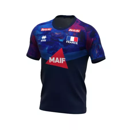 T-shirt Échauffement Équipe de France Volley Bleu 26/27