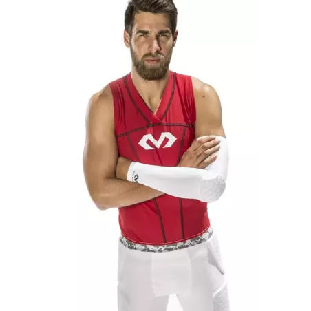 Manchon de compression McDavid noir, handball, volley, squash