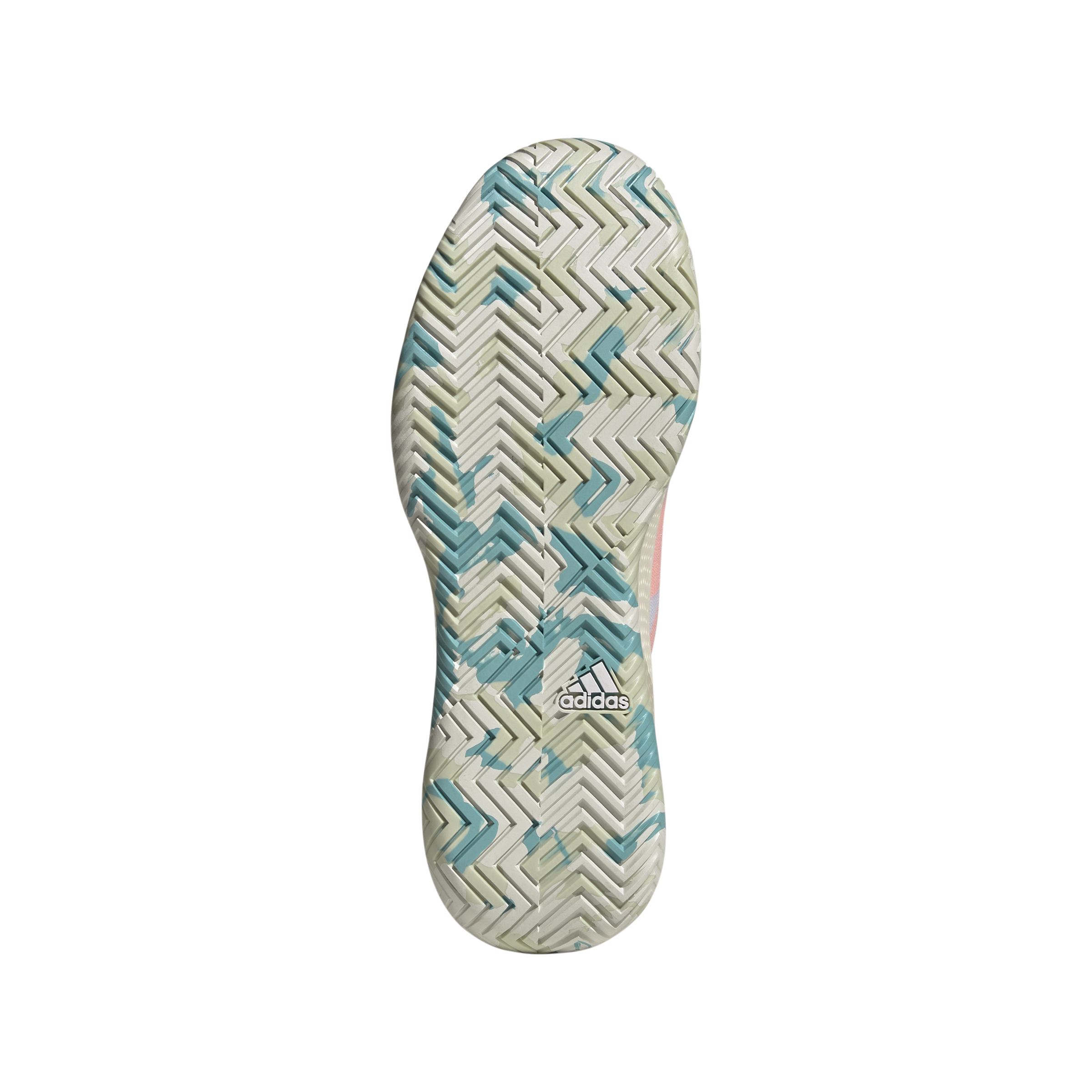 Chaussures Adidas Defiant Speed Blanches 18 GV9520_4_FOOTWEAR_Photography_Bottom View_transparent.png